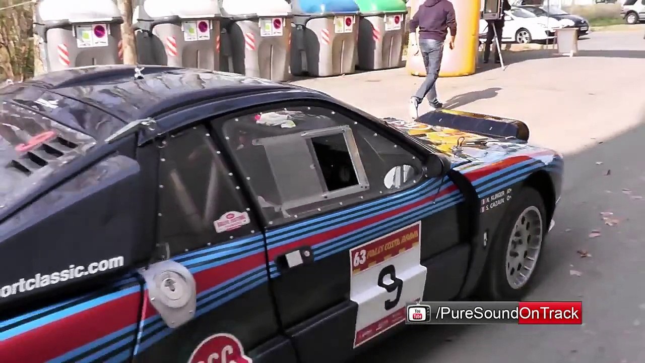 Rally Costa Brava 2015 - FIA Historic Rally - Lancia 037 Sound & Rally Action