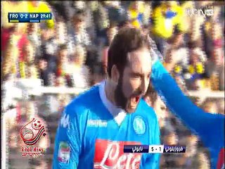اهداف المباراة ( فروسينوني  1 -5 نابولي ) الدورى الايطالى