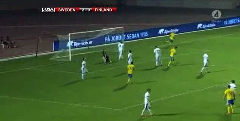 Kujovic E. Goal - Sweden 3 - 0 Finland - Friendly International - 10-01-2016