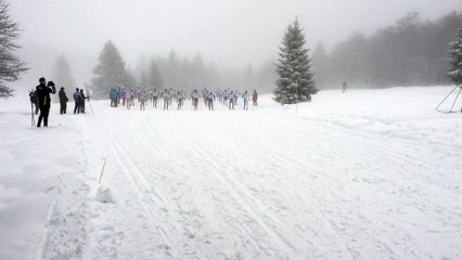 Course ski de fond - Trois-Fours