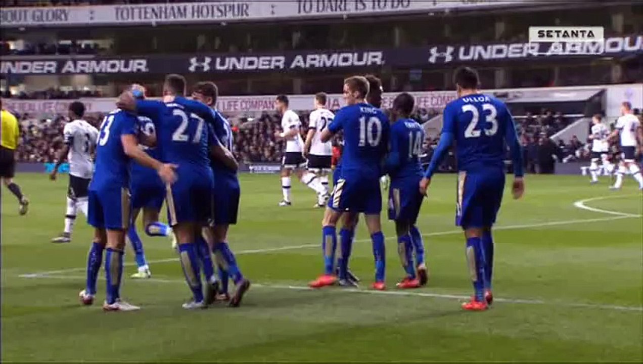Wasilewski M. Goal - Tottenham 1-1 Leicester - 10-01-2016
