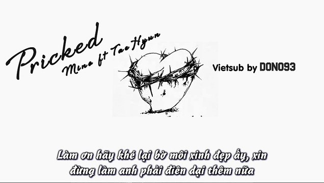 [DONO93][VIETSUB] WINNER (Mino ft Tae Hyun) - 'PRICKED' (Audio)