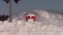 Speedy Train Running In So Much Snow Looks Awesome- -Top Funny Videos-Top Prank Videos-Top Vines Videos-Viral Video-Funny Fails