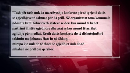 Zaev nuk përjashton mundësin e shtyrjes së datës për mbajtjen e zgjedhjeve