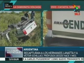 Argentina: detienen a los hermanos Lanatta, incolucrados en el narco