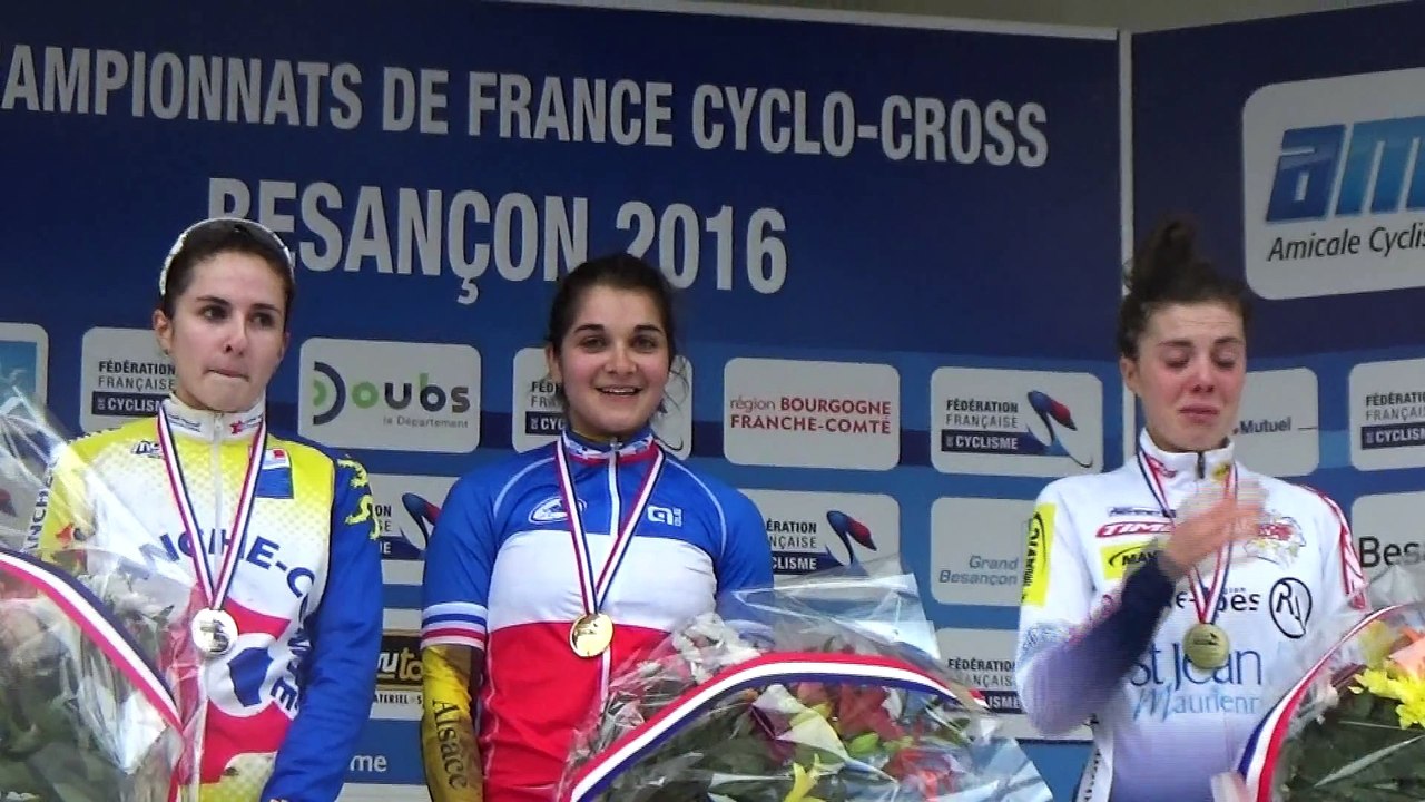Championnat de France de cyclo-cross 2016 : La Marseillaise des Juniors Dames