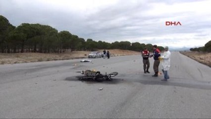 Antalya Yarışan 3 Motosiklet Çarpıştı: 1 Ölü, 2 Yaralı