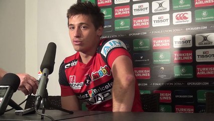 Rugby Champions Cup - Julien Blanc réagit après Oyonnax - Ulster
