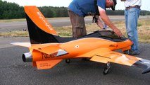 VIPERJET MKII BIG SCALE RC JET MODEL LOW PASS FLIGHT WITH SMOKER / Meeting Gatow 2016 *108