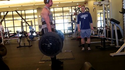 Seth's workout  - Deadlifts and benching
