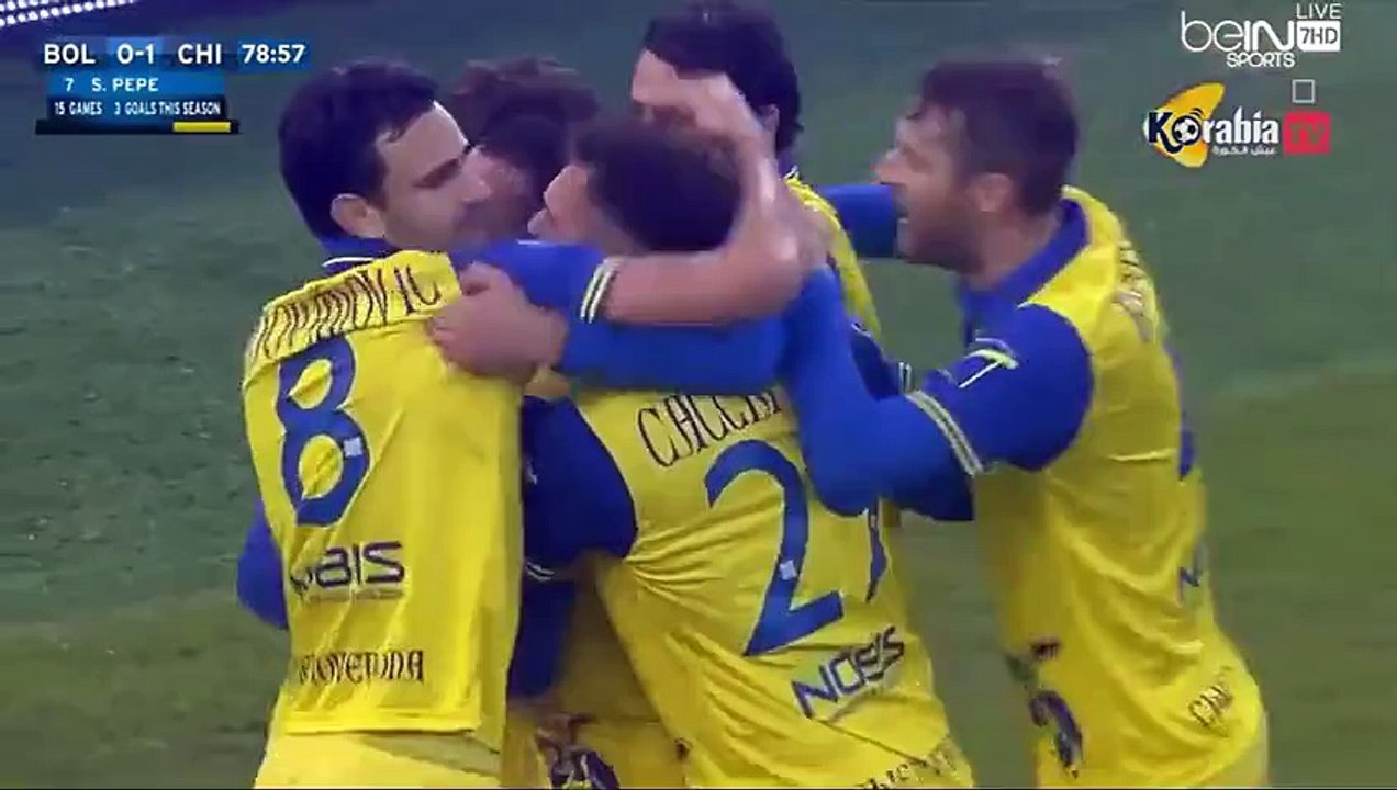 Bologna 0 - 1 Chievo Verona Highlights Serie A 10-01-2016