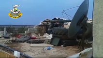 درعا: تدمير أحد دشم قوات الأسد في محيط اللواء 82 من قبل الجيش السوري الحر بصاروخ تاو