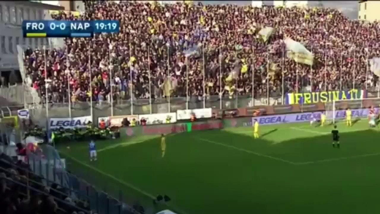 FROSINONE - NAPOLI 0-1 GOAL ALBIOL (HD) 10-01-16