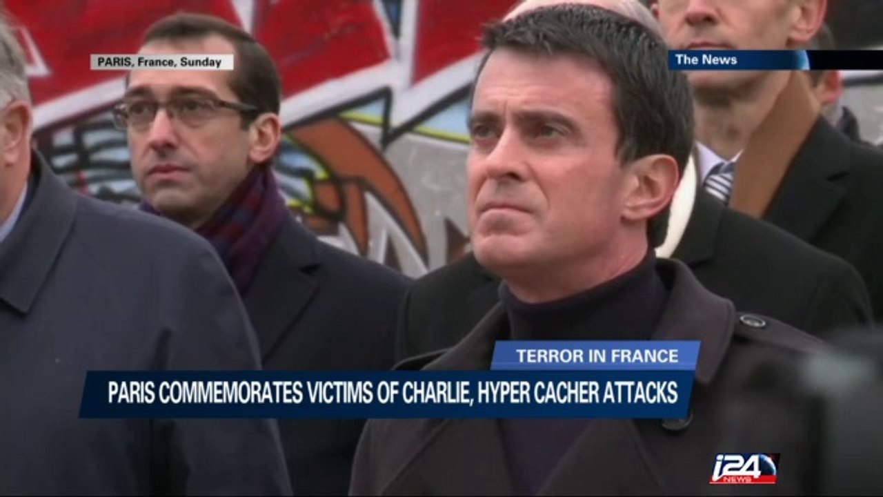 Paris commemorates victims of Charlie, hyper cacher attacks