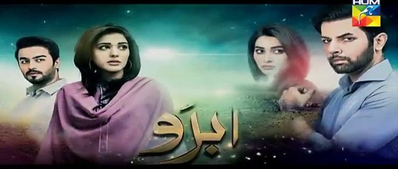 Abro Episode 05 Promo HUM TV Drama 10 Jan 2016