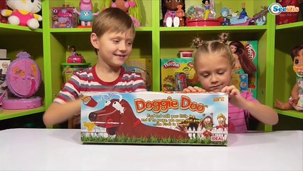 Download Video: ✔ DOGGIE DOO. Ярослава и Игорек распаковывают новую игрушку - Yaroslava with Igorek unboxing new toy