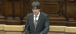 Discurs de Carles Puigdemont al Ple d'Investidura