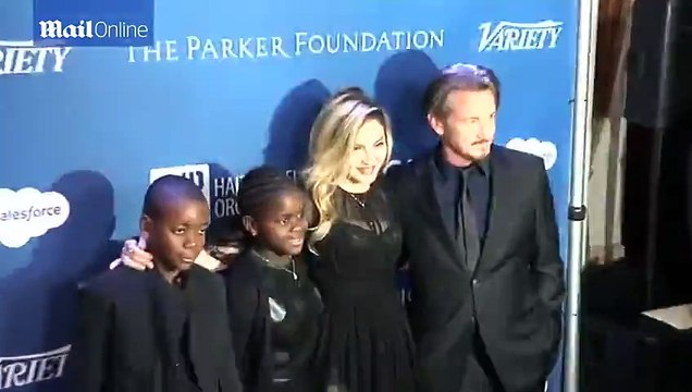 Sean Penn with Madonna hours before El Chapo interview