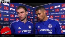 Chelsea 2-0 Scunthorpe - Ruben Loftus-Cheek & Branislav Ivanovic Post Match Interview
