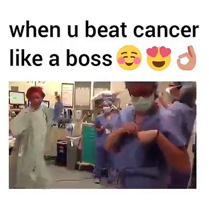 When you beat cancel like a Boss - This makes me happy!!