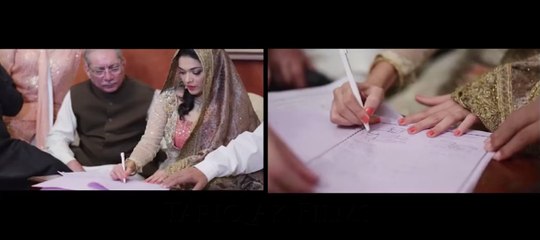 Exclusive Video of Sanam Jung s Nikkah