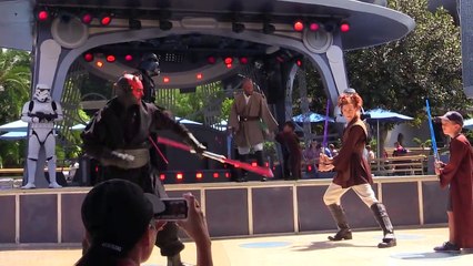 Jedi Training Academy Cutest and Funniest Moment Disneyland