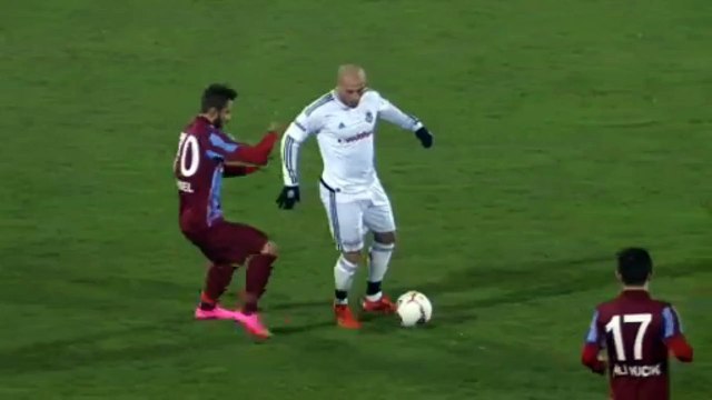 Goal Yuksel Sisman ~Trabzon 1-1 Besiktas~