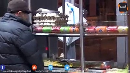 ردت فعل تونسي أحس بخطر إرهابي ترصده كاميرا // المشكل الراجل ما طلعش إرهابي هههههههه