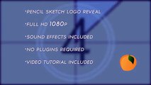 Pencil Sketch Logo Reveal — After Effects project | Videohive template