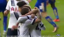 All Goals and Highlights  Tottenham 2 - 2 Leicester FA Cup 10-1-2016