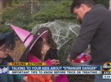 Stranger danger warnings  for Halloween