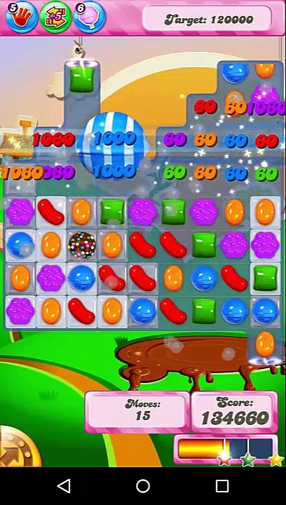 Candy Crush Saga Level 68 - No Boosters