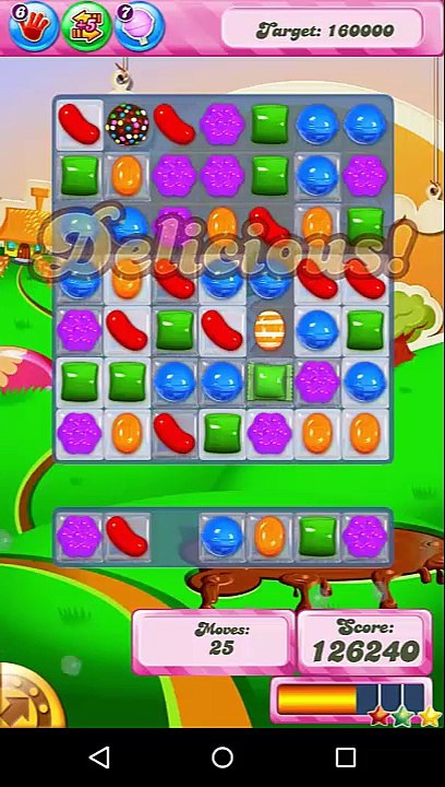 Candy Crush Saga Level 75 - No Boosters