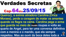 Verdades Secretas Capítulo 64 sexta feira dia 25/09/15 resumo final