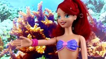Frozen Elsa and Anna are Mermaids! Disney Princess Mermaids With Ariel, Merman D