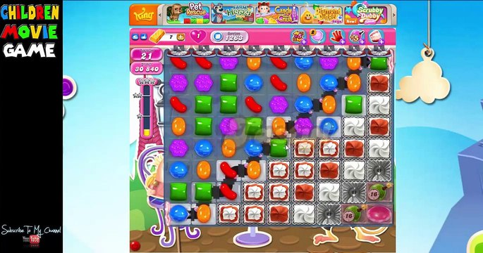 Candy Crush Saga Level 1263 NEW! Complete! NO BOOSTERS!