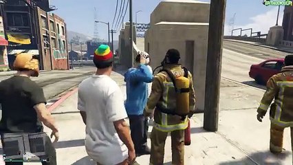 THE JOKER IN GTA V HALLOWEEN DLC - GTA 5 Online Funny Moments