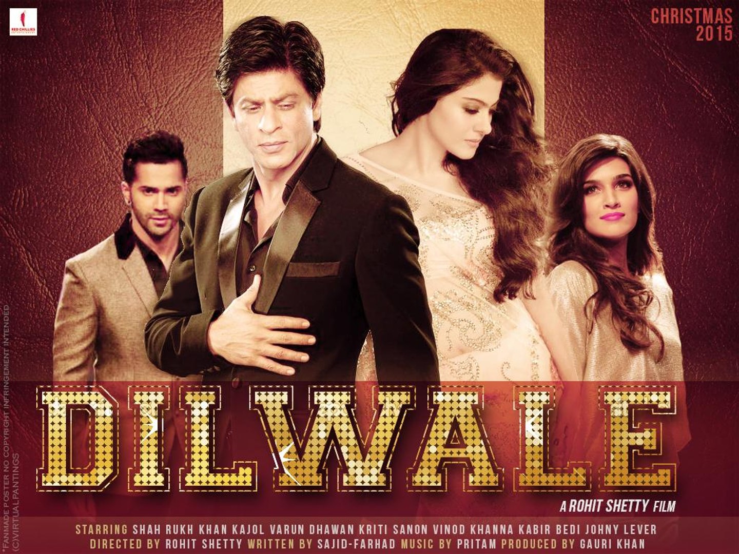Dilwale (2015) - Official Trailer - Shah Rukh Khan - Kajol - Varun - Kriti  Sanon - Rohit shetty - video Dailymotion