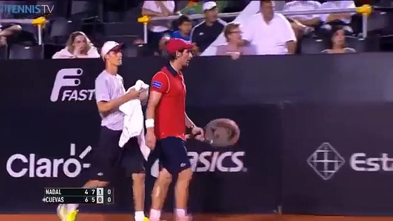 Rafael Nadal Funny Moments Rio Open 2015
