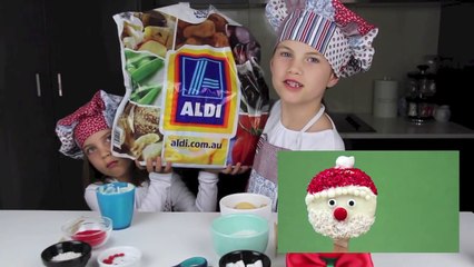Christmas SANTA OREO POPS! Make a cute St Nick cookie pop for a tasty xmas treat
