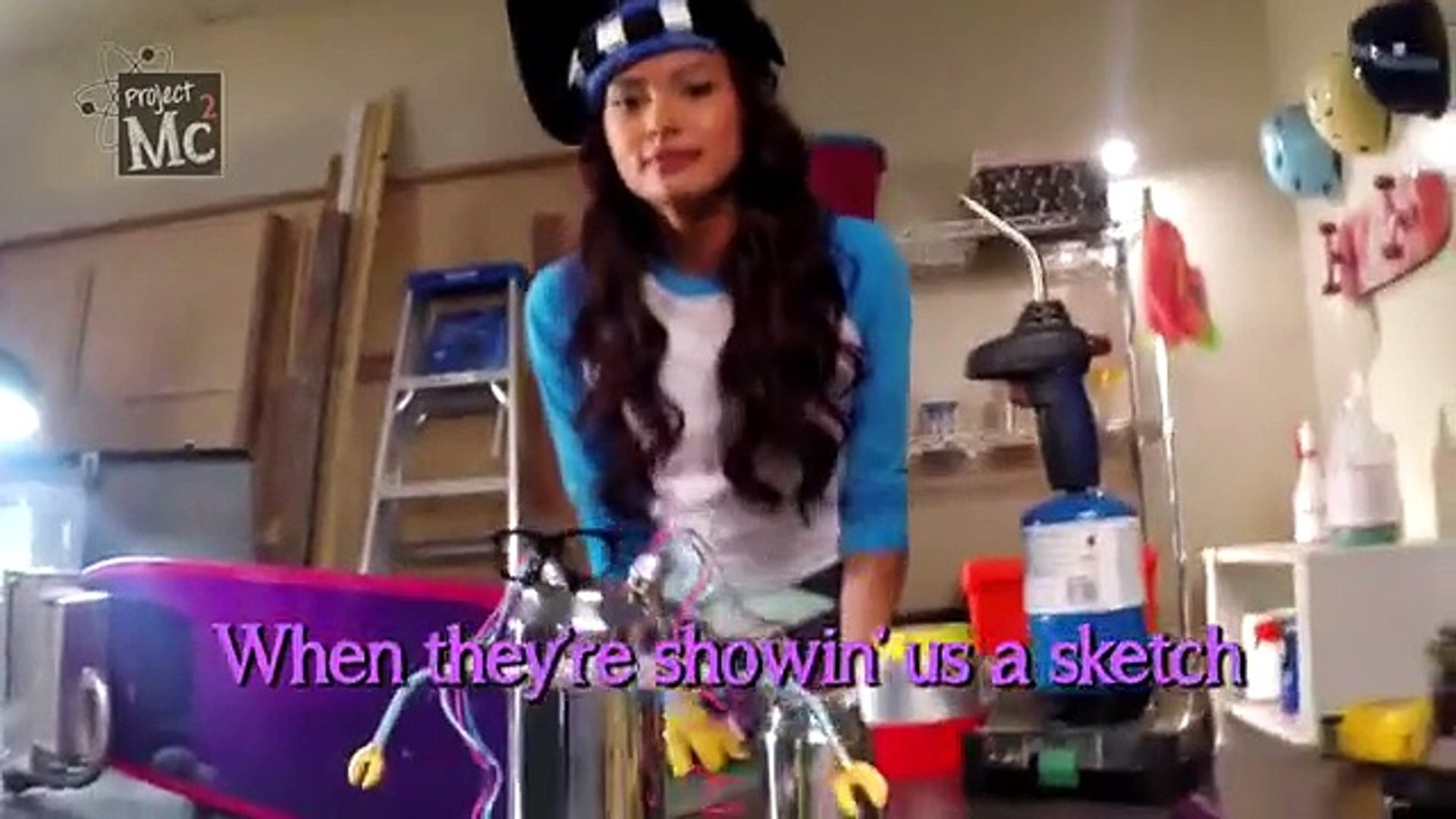 Project Mc2 Song Sing Along Behind The Scenes Music Video Video Dailymotion