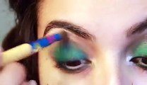 Glam Emerald Eyes Makeup Tutorial! 2015