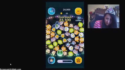 Amy Lee33 Plays Disney's Tsum Tsum! Part 1! Loves it!