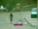 Cyclists celebrates to early