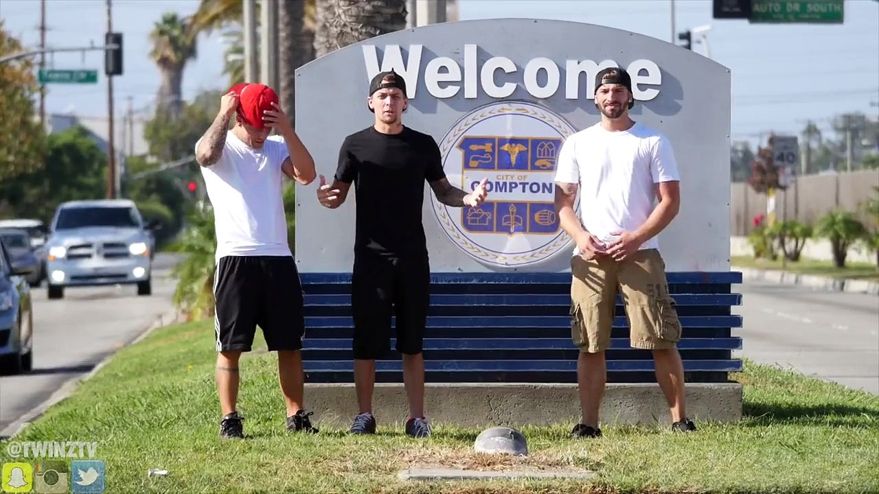 How to Win a Street Fight in Compton GUN PULLED!!!