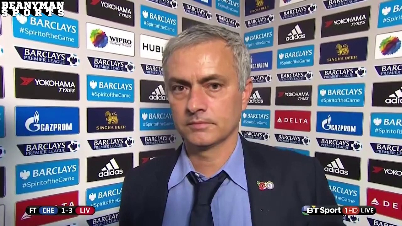 Chelsea 1-3 Liverpool - Jose Mourinho Post Match Interview - 'I Have Nothing To Say'