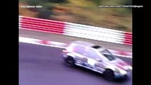 Nordschleife CRASH VW Golf 4 (low picture quality) 2015 Nürburgring Touristenfahrten