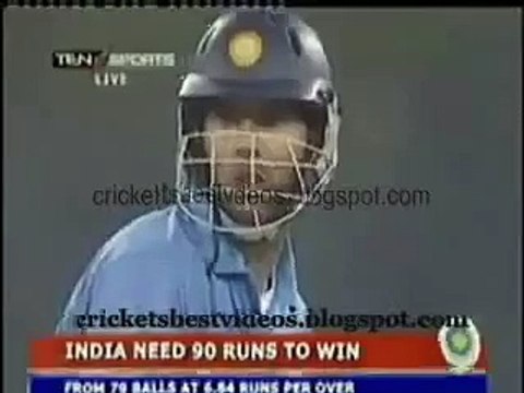 Umar Gul Sledging & Fight with Yuvraj Singh India vs pakistan -