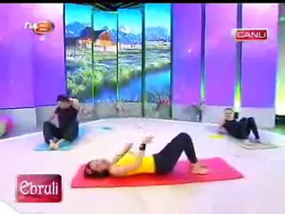 Ebru Salli Pilates with 3.Season 12. Chapter 15 December 2010 ~ sports health beauty