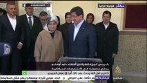 رئيس الوزراء التركي يدلي بصوته في الانتخابات البرلمانية